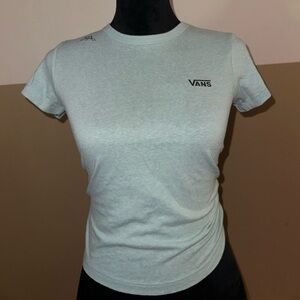Vans Green Fitted Short Sleeve T-Shirt